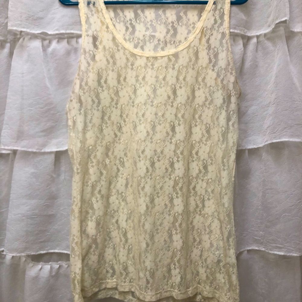 Maurices lace layering tank